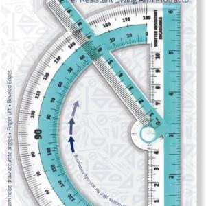 Helix - Swing Arm Protractor - 180 Degree Rotation