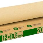 EcoDispose Precut POP UP Deli Paper Sheet Pack of 200, Interfolded Heavy Paper for Food Wrap and Serving (12" x 10-1/2", Kraft）