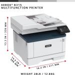 Xerox B315DNI All-In-One, Laser, B&W, Wireless, RADF, Letter, Print, Scan, Copy, Fax, Energy Star Certified, Up to 42PPM