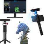 Creality 3D Scanner CR-Scan Ferret for 3D Printing Handheld Scanner 30 FPS Scanning Speed 0.1mm Accuracy Full Color for Android Phone PC Win 10/11