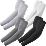 Arm Sleeves, Cooling UV Sun Protection Sports Compression for Men/Women