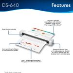 Brother DS-640 Compact Mobile Document Scanner, (Model: DS640) 1.5"x2"x11.9"