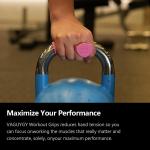 Workout Grips,Rubber Fingerless Gym Gloves, Pull Up Grips for Men Women Crosstraining Palm Grips Hand Protection，Suitable for Gym & Home Workouts, Improves Grip Strength