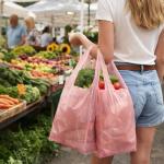 ASSUREPAK Pink HDPE T-Shirt Plastic Bags for Retail, Groceries, Merchandise, Convenience Store, Supermarket, Restaurant - 1/6 BBL, 11.5"X6"X21" - Pack of 500 Bags, 13 Microns - Unprinted (Pink)