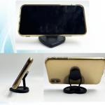 2PCS Heart-Shaped Silicone Mobile Phone Grip Stand,Vilbocr Collapsible Cellphone Finger Grip Holder for Smartphone Tablet Cell Phone Accessory (Pink)