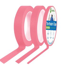 EDSRDRUS Thin Painters Tape 1/8, 1/4, 1/2，3/4，1 inch Width 40 Yard Painter Tape Paint Tape Masking Tape, for DIY, Crafts and Art Paint Big Projects