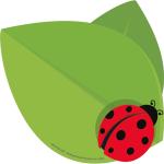 Eureka Lybug Paper Cut-Out Classroom Decorations for Teachers, 36 Pieces