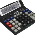 Victor 1200-4 Business Desktop Calculator, 12-Digit LCD