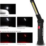 Tool Gifts for Men 2Pack Rechargeable LED Work Lights with Magnetic Base, 360° Rotation,Versatile Lighting for Repairs, Outdoors,Christmas Gifts,Stocking Stuffers Mens Gifts