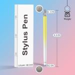 Bopomofo 3PCS Stylus Pen for Touchscreen,Stylus Pen for iPhone/iP/Tablet Android/Microsoft/Surface, Compatible with Touch Screens(Blue/Green/Yellow)