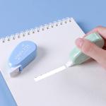 12 Pack Aesthetic Pastel Correction Tape, 0.2 x 197 inch, Instant Corrections, Easy to Use Applicator, White Smooth Pull Out Correction Tape for School, Office, Crafting