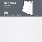 Office Depot® Brand Self-Stick Easel P, 25" x 30", 30 Sheets, 30% Recycled, White, 21509