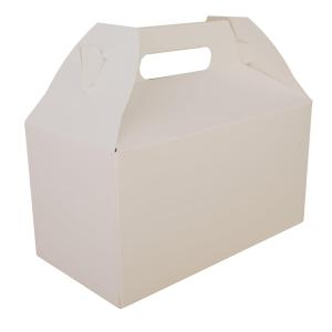 SCT Carryout Barn Boxes, 9.5 x 5 x 5, White, Paper, 125/Carton