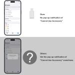 SD Card Reer for iPhone, Memory Card Reer with USB Camera apter Plug and Play Trail Game Camera Viewer Supports SD and TF Card MicroSD Card apter for iP No App Required