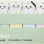 Wrapables® Bookmark Flag Tab Sticky Markers, at The Dentist(Set of 2)