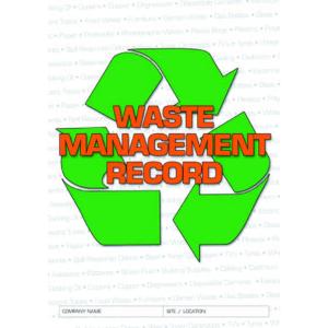 Waste Management Log: Logbook, Journal - 102 pages, 5 x 8 inches (Unique Logbooks/Record Books)