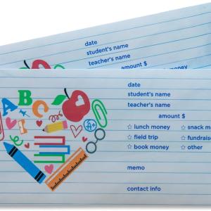 School Money Envelopes | Lunch Money | School Supplies | Class Trip (12)