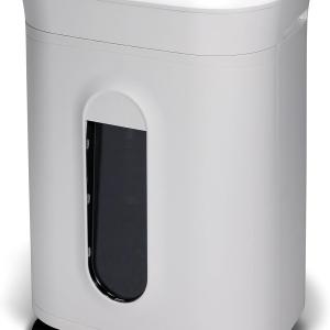 Aurora Heavy Duty Anti-Jam 15-Sheet Crosscut Shredder/60 Min Run Time/ 6-Gallon Pullout Basket, White