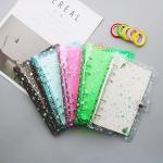 SHINLHUA Star Loose Binder Notebook Inner Core Cover Journal Planner Office Supplies Cool Journals