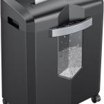 Bonsaii 12-Sheet Micro Cut Shredders for Home Office, 60 Minute P-4 Security Level Paper Shredder for CD, Credit Card, Mails, Staple, Clip, with Jam-Proof System & 4.2 Gal Pullout Bin C266-B
