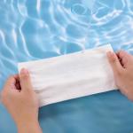 JOLLY CHEF 200 Pack Disposable Paper Napkins, Soft Bathroom Napkins for Guests, 2-Ply White Paper Hand Towels for Halloween, Wedding, Thanksgiving