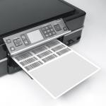 1" x 2-5/8" dress Labels 900 Labels Sticker Paper for Laser/Ink Jet Printer mailing Labels 8.5"×11" White 30 per Sheet