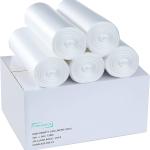 TYPLASTICS 55 Gallon Clear Trash Can Liners - 36" x 60" - High Density Garbage Bags - Case of 200 - Multipurpose for Office, Outdoor, Recycling, Industrial and Commercial
