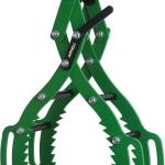 Log Lifting Tongs, Log Grapple Hook with Handle, Upgred Timber Claw Hooks as Handling Tools for Dragging and Lifting Logs Used as Tractor, ATVs and Trucks Accessories (4 Claws - 32‘’)