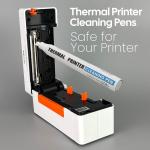Thermal Printer Cleaning Pen 10 Pack – Printhe Cleaner for Thermal Receipt, Shipping Label, POS & Card Printers, Safe & Easy Maintenance Tool