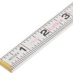 Crescent Lufkin 5/8" X 6' Red End® Engineer's Scale Wood Rule - 1066DN , White
