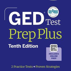 GED Test Prep Plus, Tenth Edition (2026): Includes a Diagnostic Pretest, 2 Full Length Practice Tests, 1000+ Practice Questions, and 60+ Online Videos (Kaplan Test Prep)