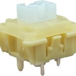 Tecsee Mechanical Keyboard Silent Shaft Switch Lubricated, Silent Linear Low Profile Yellow Medium Switch for Tablet Notebook Desktop Computer Peripheral Keyboard(70PCS Linear)