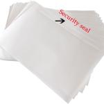 SJPACK 7.5" x 5.5" Shipping Label Sleeves, Clear hesive Top Loing Packing List, Label Envelopes Pouches - 100 Packs