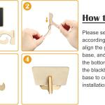 DSTELIN 10 Pack Mini Chalkboards Signs with Easel Stand, Small Rectangle Chalkboards Blackboard, Wood Place Cards for Weddings, Birthday Parties, Message Board Signs and Event Decoration