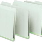Pendaflex 17167 Pressboard Expanding File Folders, 1/3 Cut Top Tab, Letter, Green (Box of 25)