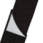 Jackson White Logo Strap, Guitar Accessories, Black, 2in