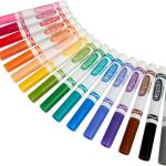 Crayola Bro Line Markers Classpack (256 Ct), Bulk Markers for Kids, Art Supplies for School, Classroom Must Haves, Preschool & Kindergarten Supplies