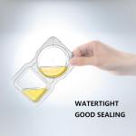 14 Set Reusable Snack Containers with Lids, BPA-Free Leakproof Portion Control Containers for ults & Kids, Divided Mini Food Storage for Lunch, Sal Dressing, Condiments