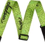 Jackson White Logo Strap, Guitar Accessories, Black, 2in