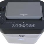 HP - Paper Shredder Micro Cut, 100-Sheet Auto Feed, Shreds Credit Cards & Staples, Heavy Duty Paper Shredder for Home Use with 4.5 Gallon Basket