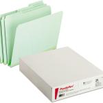 Pendaflex 17167 Pressboard Expanding File Folders, 1/3 Cut Top Tab, Letter, Green (Box of 25)