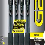 Pilot G2 Premium Gel Pens, Gel Roller Pens, Fine Point 0.7 mm Assorted Colors 4