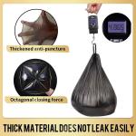 Handle Trash Bags 4 Gallon 100 Counts Small Garbage Bags for Office,Kitchen,Bedroom Waste Bin, Rubbish,Trash Can Liner