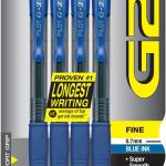 Pilot G2 Premium Gel Pens, Gel Roller Pens, Fine Point 0.7 mm Assorted Colors 4