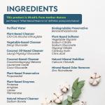 Puracy Laundry Detergent Refill - Enzyme-Powered Liquid Detergent Concentrate, (Free & Clear, 192 Los) and Natural Dishwasher Pods - Non Toxic Dishwasher Detergent (Citrus Skies, 18 Los)