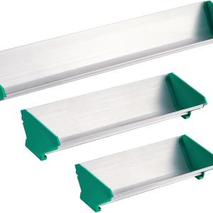 Zonon 3 Pcs Dual Edge Aluminum Emulsion Scoop Coater for Silk Screen Printing Coating Tool 8'' 10'' 16'', Screen Printing Supplies, 3 Sizes