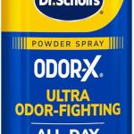 Dr. Scholl’s Odor-X ODOR-FIGHTING Spray-Powder // All-Day Odor Protection and Sweat Absorption - Packaging May Vary