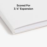 Sme FasTab Hanging File Folder, 1/3-Cut Built-in Tab, Letter Size, White, 20 per Box (64002)