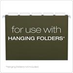 Pendaflex® Hanging File Folder Plastic Tabs, Clear, Pack Of 25