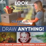 LUCY Flex Drawing Tool with Photo Enlarger & Bag by Draw LUCY | Camera Lucida Photo Enlarging Accessory for Painting | LUCY Drawing Projector for Artists | Artistic Aid - Drawing Tool for Artists